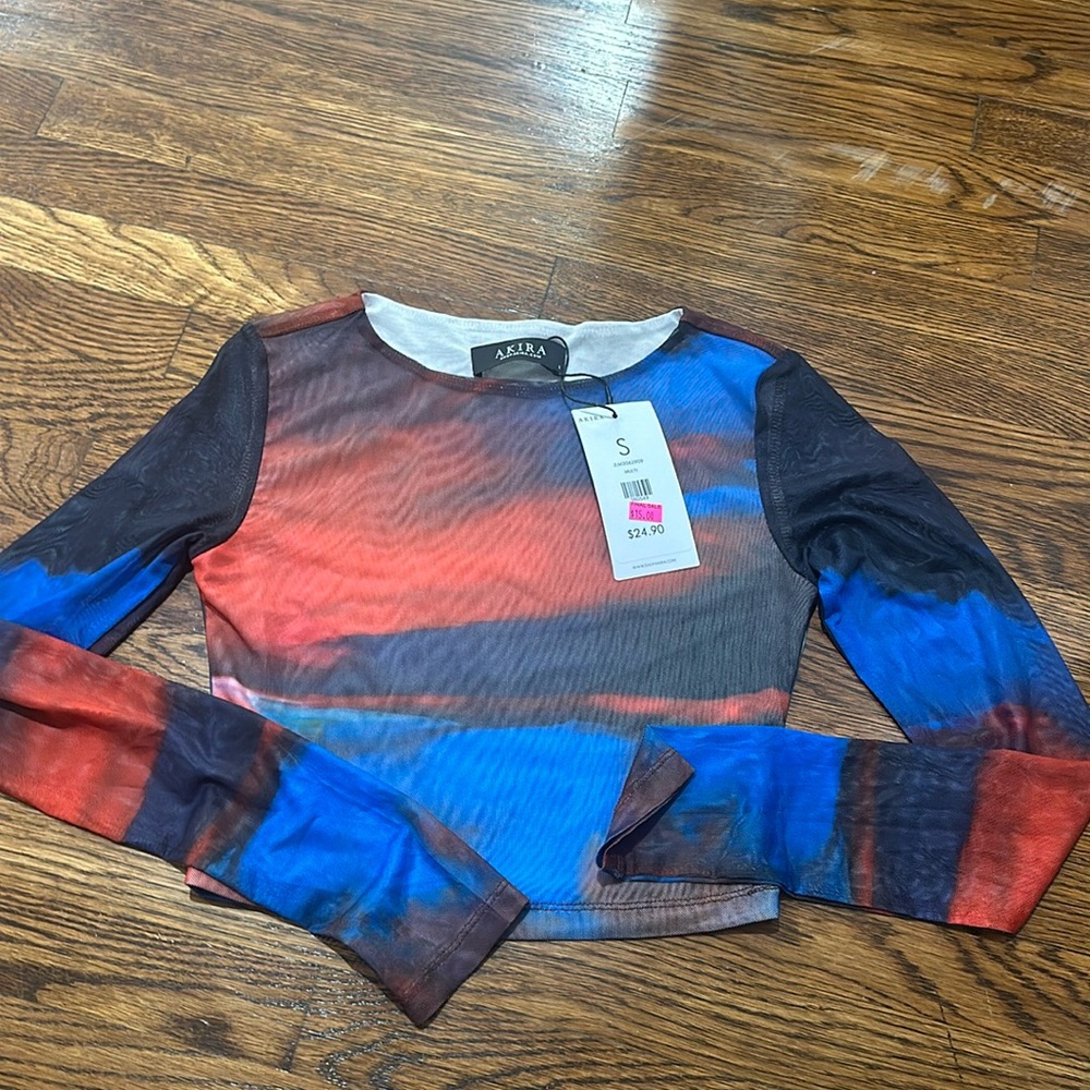 Long Sleeve Crop Top